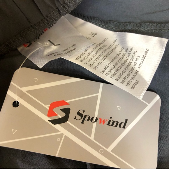 SPOWIND   Women’s Lightweight Joggers Capri Pants Elastic Waist Pockets L - Picture 10 of 11